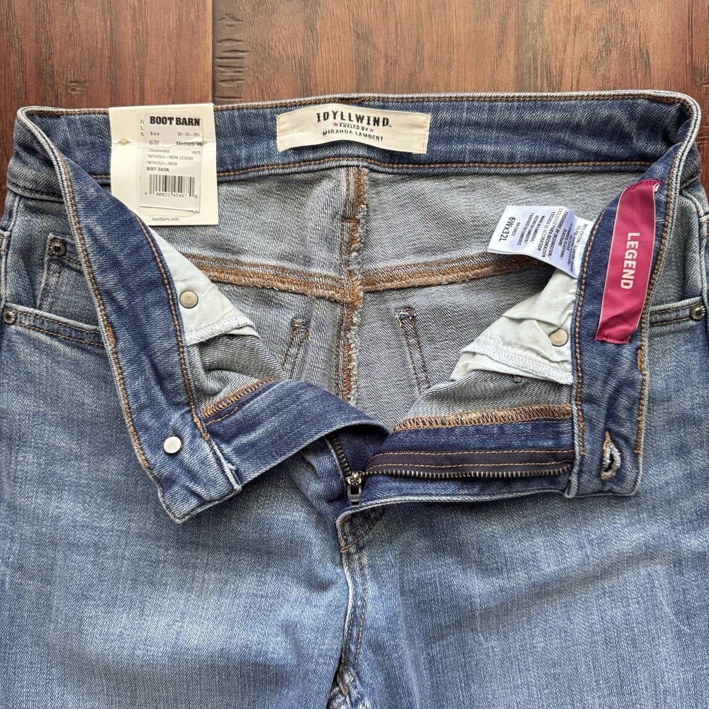 New Idyllwind Jeans Miranda Lambert Legend Embroidered Bootcut 6x32 Western NWT - Picture 4 of 15